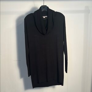 Black Cowl Neck Sweater